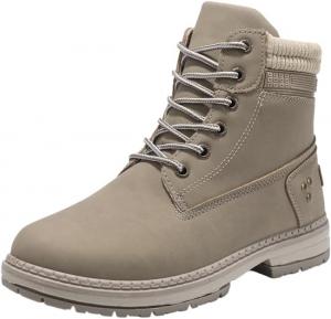 Женские зимние высокие ботинки больших размеров для улицы - водоотталкивающая зимняя обувь, широкая посадка, нескользящая подошва, индивидуальный дизайн, комфорт на весь день Clolinde, Beige