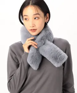 Накидка из искусственного меха Mono Comme Ca, цвет Blue Gray