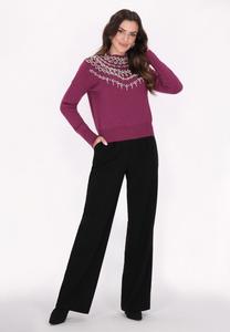 Джемпер faina, фиолетовый