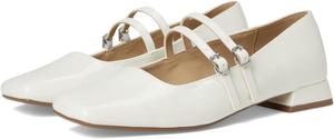 Балетки Journee Collection Women's Gredah, Patent/White