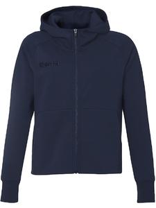 Женская тренировочная куртка с капюшоном Stmnt синего цвета Kempa