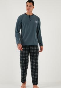 Пижамный комплект Buratti SET REGULAR FIT, Blue-Grey