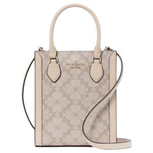 Kate Spade Цветочная сумка из искусственной кожи, шоппер, сумка через плечо, мини-клатч для женщин dark beige yellow