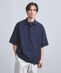 Футбольный пуловер DotAir с вельветовым краем - отводит влагу, быстро сохнет и эластичный United Arrows, цвет Navy