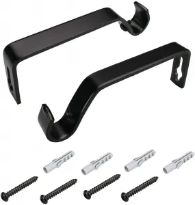 Опоры Liedeco (комплект, 2 шт.) для карнизов Ø 16 мм Ø 1,6 см, черный