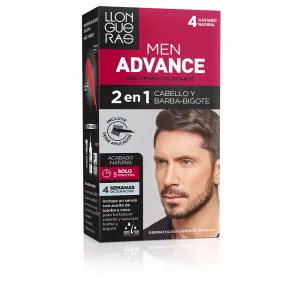 Краска для волос Men advance Llongueras, цвет 4-castaño natural, 1 шт.
