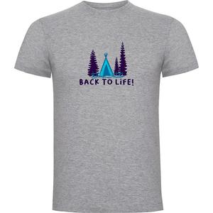 Футболка Kruskis Back To Life, серый