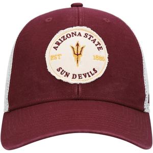 Мужская темно-бордовая кепка Arizona State Sun Devils Howell MVP Trucker Snapback '47