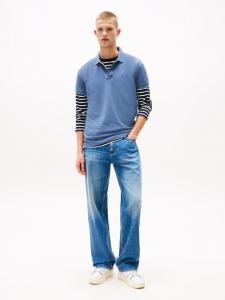 TOMMY JEANS Светло-голубая рубашка поло