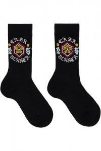 Носки с эмблемой Casablanca, черный