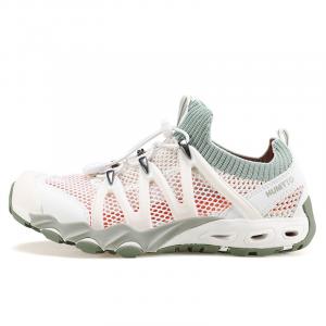 HUMTTO Легкие кроссовки Grip Anti Collision для речного треккинга, женские, цвета слоновой кости, белого цвета, цвета матча-зеленого