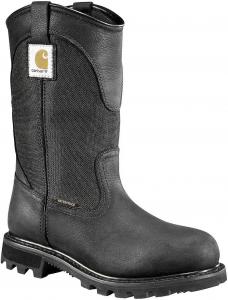 Женские водонепроницаемые кроссовки Carhartt Wellington с мягким носком, 10 дюймов, Cwp1151, Black Oil Tanned