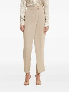 Брюки с эффектом запаха Guess Usa, бежевый