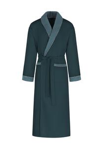 Халат мужской вафельный пике Moyo Normani, синий