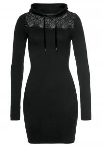 Платье MELROSE Knitted dress, черный