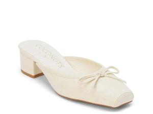 Туфли Coconuts by Matisse Geneva Mule, Ivory Croc Print Synthetic