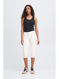 Джинсы PZKATJA очень узкие из белого денима Pulz