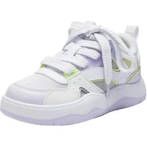 Низкие противоскользящие износостойкие скейтерские кроссовки для детей и подростков 361°KIDS, зеленый