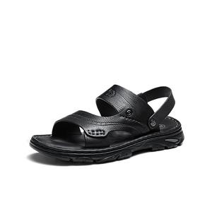 CAMEL Пляжные сандалии мужские коричневые, чёрные — чёрные, цвет Black