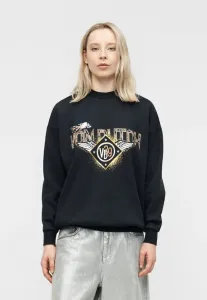 Свободная толстовка с круглым вырезом и принтом спереди. Von Dutch, Black
