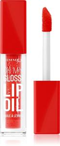 Масло для губ с увлажняющим эффектом Rimmel Oh My Gloss! Lip Oil, 004 Vivid Red 4,5 ml
