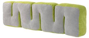 Подушка Vercart DZ, серый - зеленый - полиэстер - 15 x 38 x 158 см