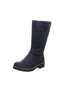 Сапоги женские Rieker из искусственной кожи, черный