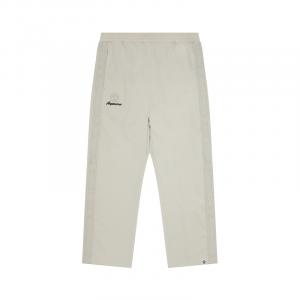 BAPE брюки с контрастными швами Aape, серый