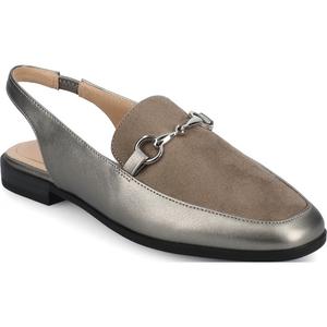 Туфли-Лодочки Lainey с открытой пяткой Journee, цвет pewter