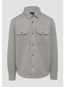 QS Рубашка цвета 97W0_графит