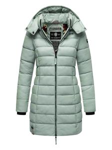 Стеганое пальто Вечерняя звезда в цвете Дымчатая мята Marikoo