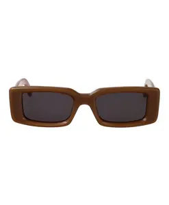 Солнцезащитные очки Arthur для стильного образа Off White, коричневый