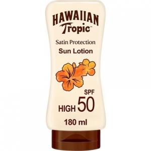 Солнцезащитный лосьон Satin Protection Spf 50 с манго и маслом ши 180мл, Hawaiian Tropic