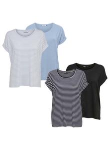 ONLY Набор из 4 разноцветных футболок MOSTER