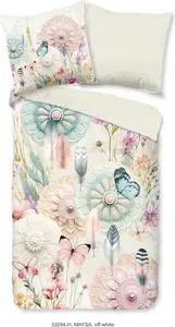 Пододеяльник HIP 135x200 + 1* 80x80 см - мандалы, цветы и бабочки Muller Textil