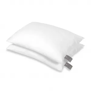 Подушка FAM HOME 40x60, 2 шт., мягкая микрофибра - гипоаллергенная подушка 40x60 с оптимальной поддержкой шеи и головы Interscalit