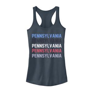 Юниорская майка Pennsylvania State Racerback с графическим изображением
