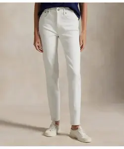 Божественные джинсы снизу вверх Slim fit Polo Ralph Lauren, белый