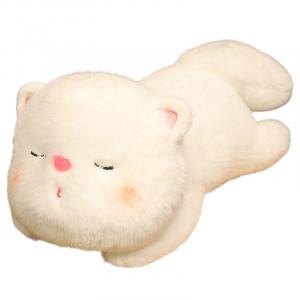 Кошка, тканевая кукла, плюшевая кукла, высота 30см/45см/55см Barbne, белый