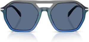 Michael Kors мужские солнцезащитные очки авиаторы Mk2251u Jackson Hole Universal Fit, Grey Gradient/Blue Solid