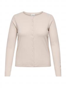 ONLY Carmakoma Вязаный кардиган 'CARLoyal' в цвете Cream
