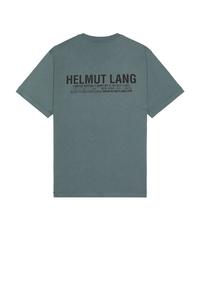 Футболка Capsule tee Helmut Lang, slate blue