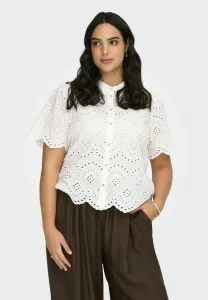 Блузка-Рубашка carvalais Only Carmakoma, Cloud Dancer