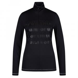 Куртка-поло Sportalm Identity с застежкой-молнией на четверть длины (женская), Black