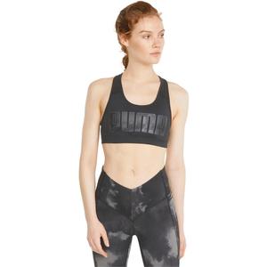 Бюстгальтер Puma Mid Impact 4Keeps, черный, женский