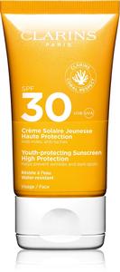Солнцезащитный крем для лица Youth-Protection с высокой степенью защиты SPF 30 Clarins, 50 мл