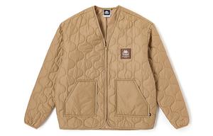 Стеганая куртка унисекс Kappa, цвет Elegant Brown-6348