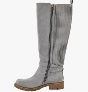 Женские сапоги Hay There из искусственной замши серого цвета Corkys Footwear, серый