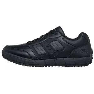 Skechers Рабочие низкие повседневные кроссовки мужские black