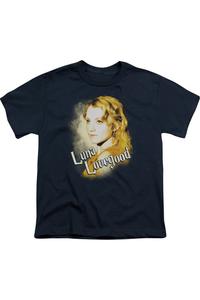 Футболка с Луной Лавгуд для детей Harry Potter Gildan, темно-синий